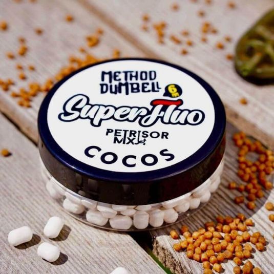 Dumbells Petrisor Mix Method Super Fluo Cocos 6mm