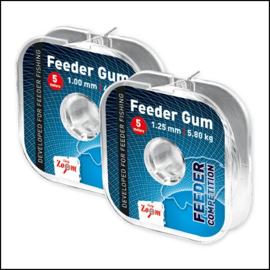 ELASTIC FEEDER CARP ZOOM COMPETITION 1.25MM 5.8KG 5m