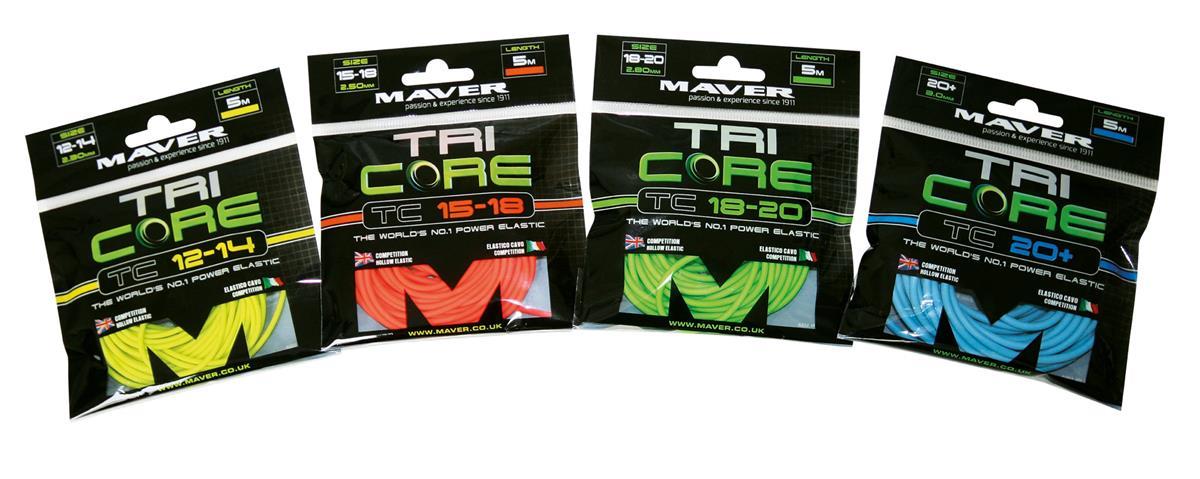 ELASTIC MAVER TRI CORE PRO MATCH 5.00M 12-14 Yellow 2.30mm