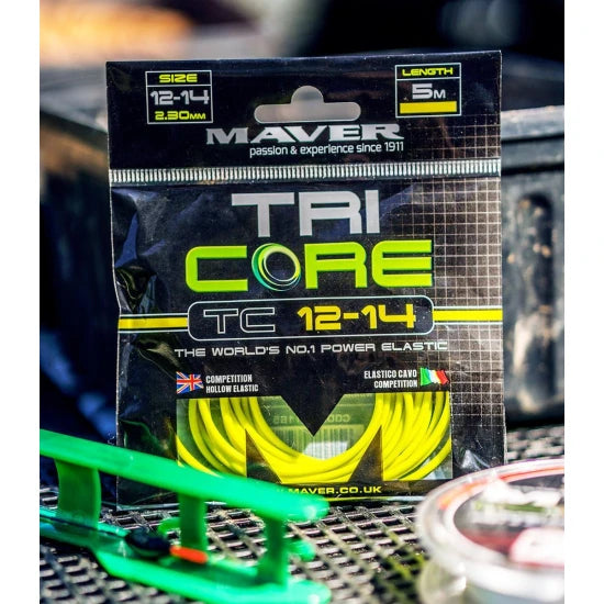 Elastic Maver Tri Core Pro Match 5.00m 18-20 Green 2.80mm