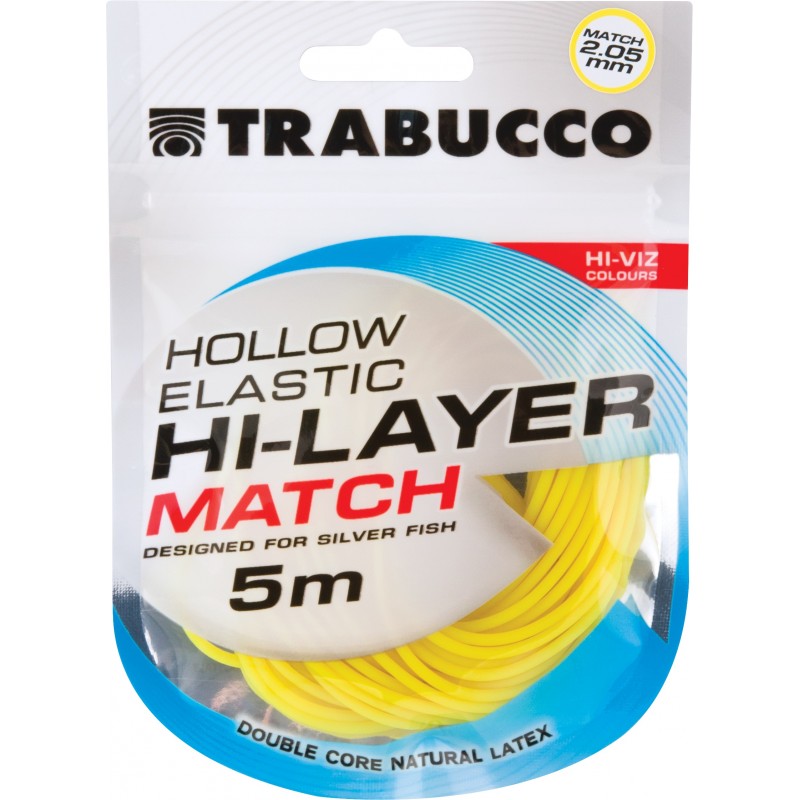 ELASTIC TRABUCCO HI-LAYER HOLLOW MATCH 5M 2.05mm