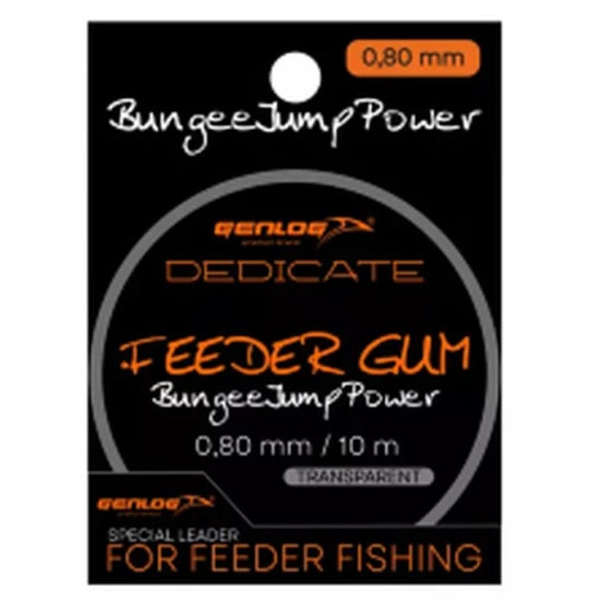 Elastic Genlog Dedicate Bungee Jump Feeder Power, 1mm, 10m