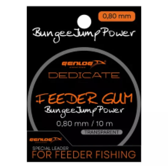 Elastic Genlog Dedicate Bungee Jump Feeder Power, 1mm, 10m