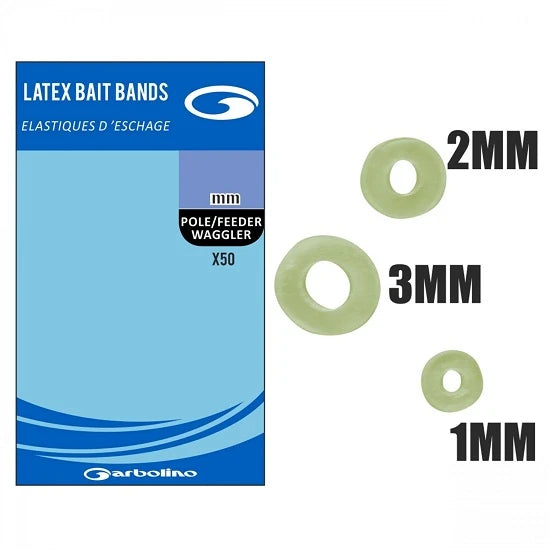 Elastic Garbolino Pelete L Latex Bait Bands