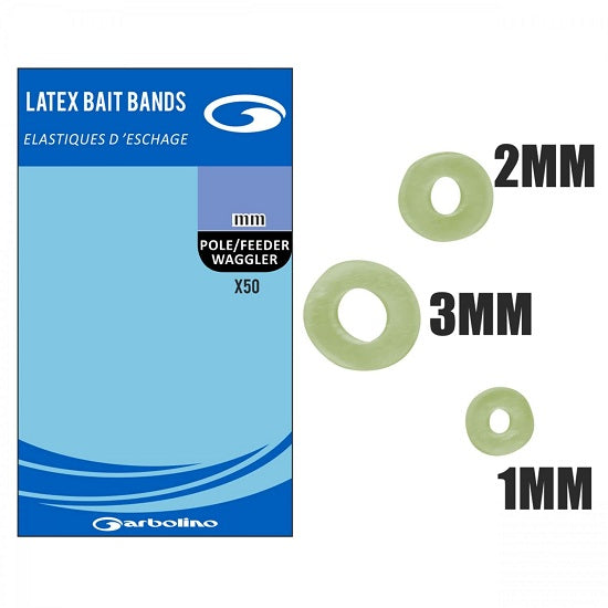 Elastic Garbolino Pelete S Latex Bait Bands