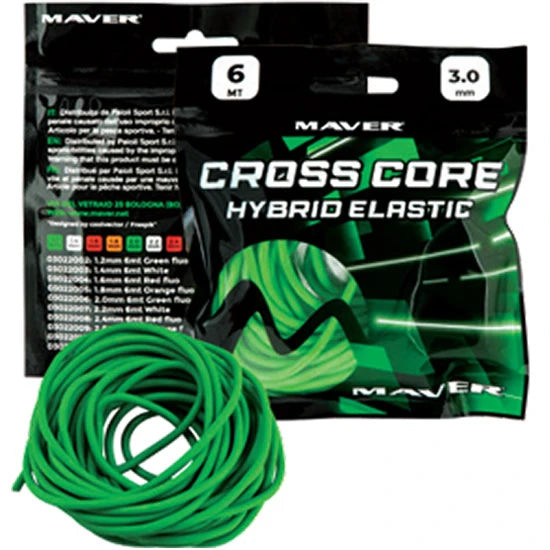 Elastic Maver Cross Core Hybrid, Green, 3.0mm, 6m