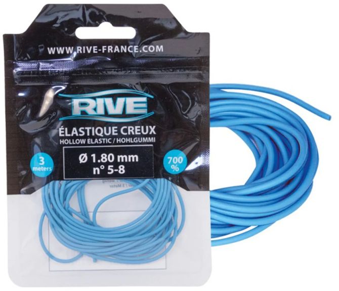 Elastic Rive Creux, Roz, 1.80mm, 3m