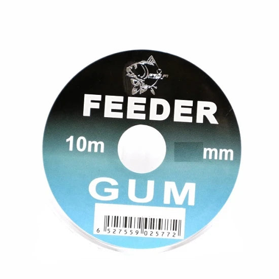 Feeder Gum Transparent Fl 10m 0.8mm
