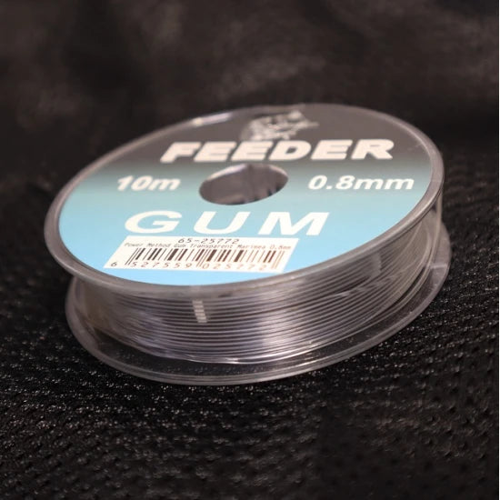 Feeder Gum Transparent Fl 10m 0.8mm