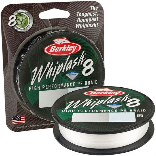 FIR BERKLEY TEXTIL WHIPLASH 8 CRYSTAL 020MM/ KG/150M