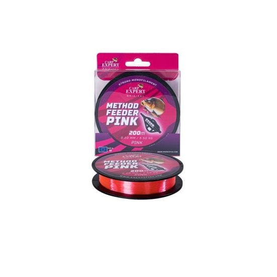 FIR CARP EXPERT METHOD FEEDDER PINK 0.25MM 200m