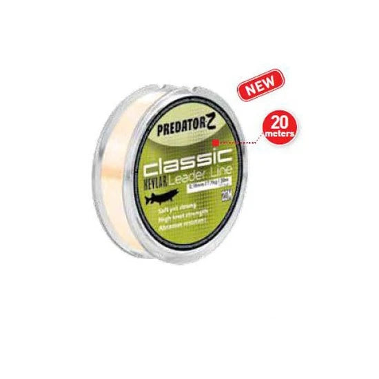 Fir Carp Zoom Predator-z Classic Kevlar Leader 20m 0.30mm