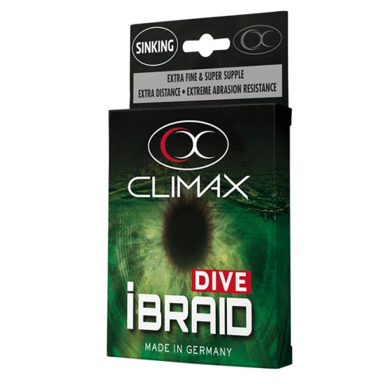 Fir Climax Textil Ibraid Dive Olive Green, 0.10mm, 135m