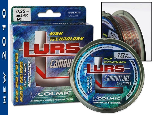 FIR COLMIC LURS CAMOUFLAGE 300M 0.40mm