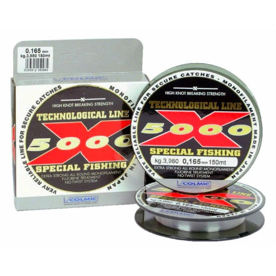 Fir Colmic X-5000  150m 0.12mm