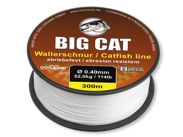 FIR CORMORAN  BIG CAT 8XBRAID WHITE 050MM/68KG/300M