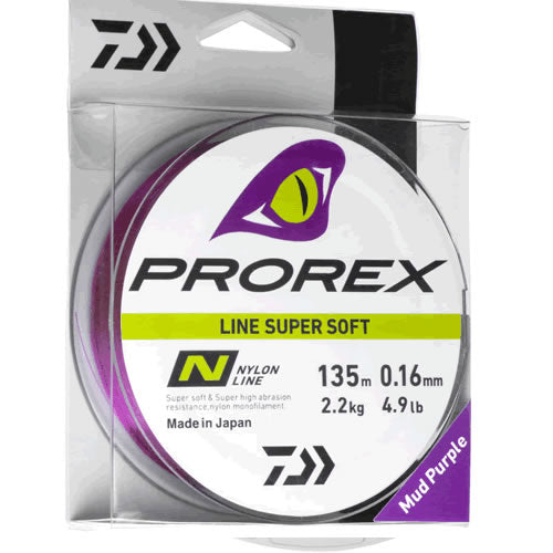 FIR DAIWA PROREX SUPER SOFT 020MM/3,3KG/135M ROSU