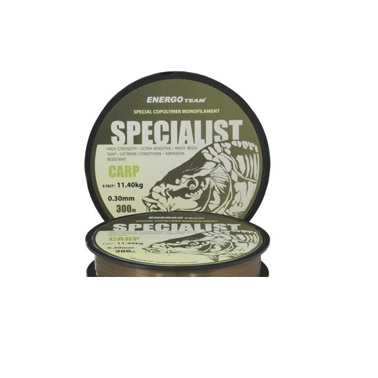 FIR ENERGO TEAM SPECIALIST CARP 0.25 MM 300M