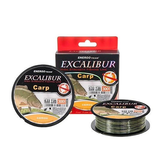 Fir Energoteam Excalibur Carp Camou 300m 0.18mm