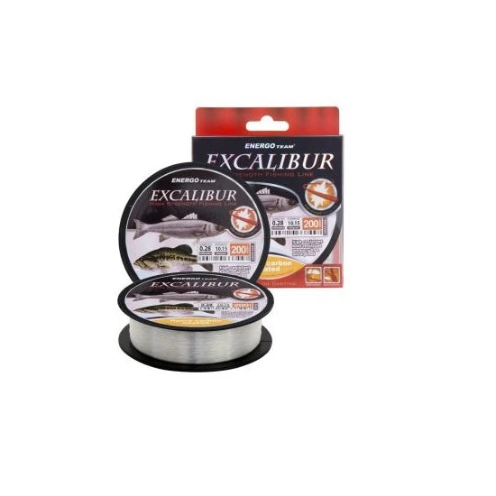 Fir Energoteam Excalibur Sea Fluoro Carbon Coated 200m 0.18mm