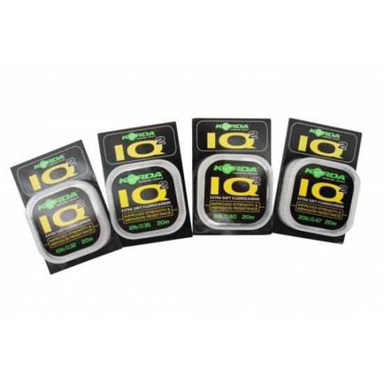 FIR FLUOROCARBON KORDA IQ EXTRA SOFT 10LBS/20MT