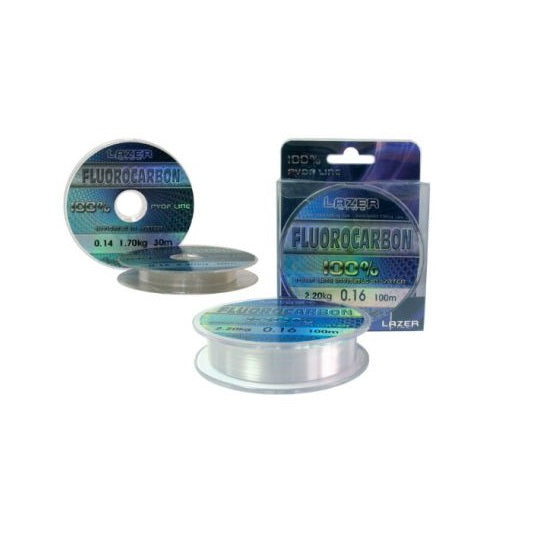 FIR FLUOROCARBON LAZAER PVDF 30M 0.18MM