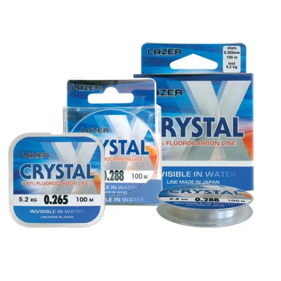 Fir  Fluorocarbon Lazer Crystal 0.249mm 30mt