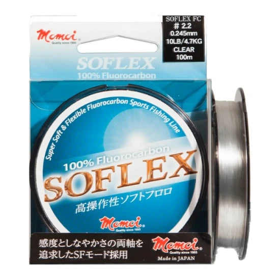 Fir Fluorocarbon Momoi Soflex  100m 0.218mm 4 Kg 8lb