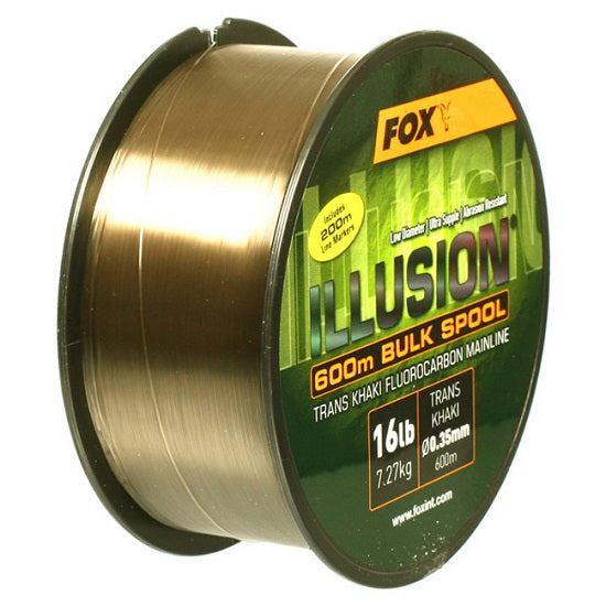 FIR FLUROCARBON FOX EDGES ILLUSION SOFT MAINLINE BULK 600M 0.35MM