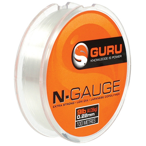 FIR GURU N-GAUGE 0,13MM/4LB/100M