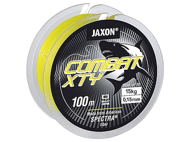 FIR JAXON TEXTIL COMBAT XTY GALBEN FLUO 100m 0.22mm