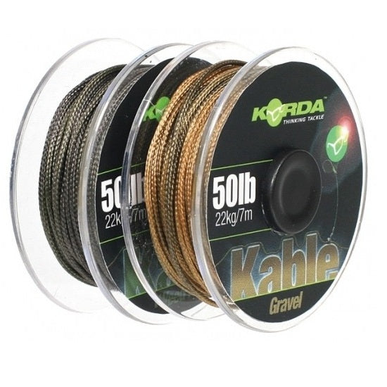 FIR LEADCORE KORDA KABLE WEED 50LBS 7M