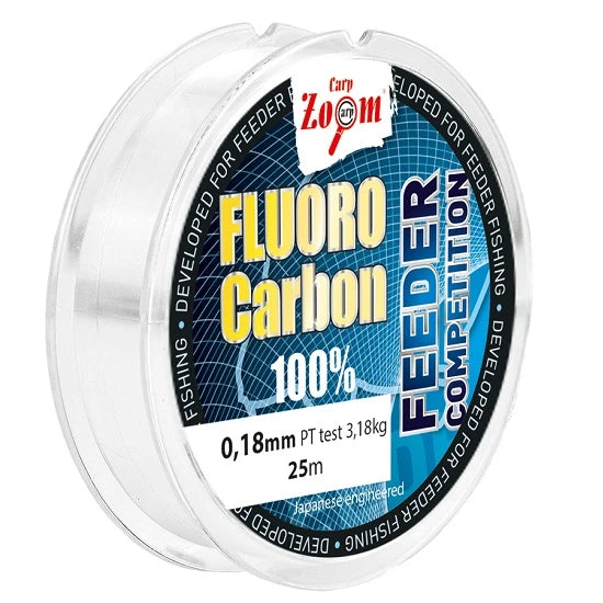 Fir Leader Carp Zoom Fluorocarbon Feeder 25m 0.22mm 4.36kg