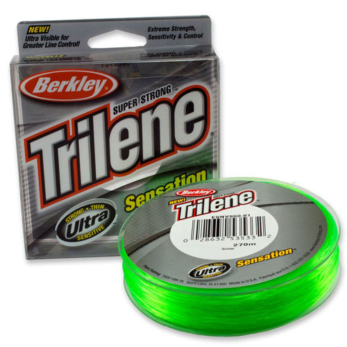 FIR MONOFILAMENT BERKLEY TRILENE SENSATION SOLAR/031MM 8,6KG/270M