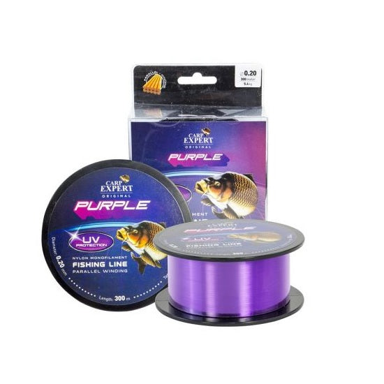 FIR MONOFILAMENT CARP EXPERT UV PURPPLE 0.40MM 1000MT 18.6KG
