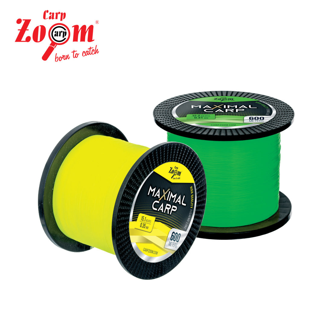 FIR MONOFILAMENT CARP ZOOM MAXIMAL CARP 600m 0.31mm 12.2kg Fluo Yellow