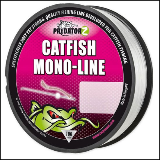 FIR MONOFILAMENT CARP ZOOM PREDATOR Z CATFISH 100m 0.80MM 49.00KG