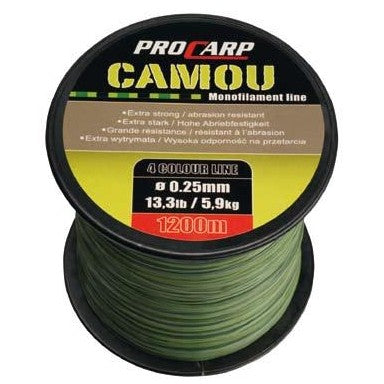 FIR MONOFILAMENT CORMORAN PRO CARP CAMOU 033MM/8,9KG/1200M