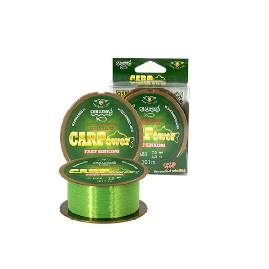 FIR MONOFILAMENT CRALUSSO PRESTIGE CARP POWER 0.22MM 300M