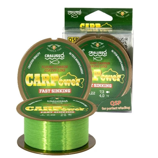 Fir Monofilament Cralusso Prestige Carp Power 0.28mm 1000m
