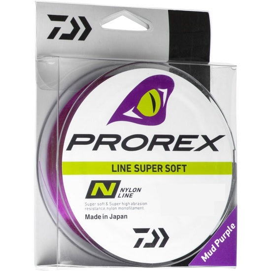 FIR MONOFILAMENT DAIWA PROREX S.SOFT 0.20MM/3.3KG/270M PURPLE