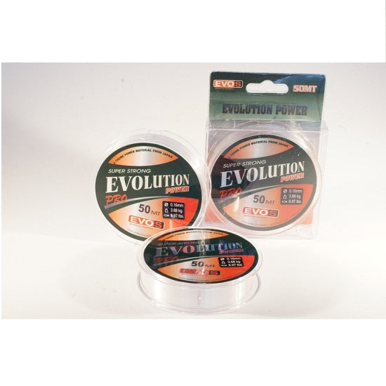 FIR MONOFILAMENT EVOS EVOLUTION POWER 0.22MM 50M