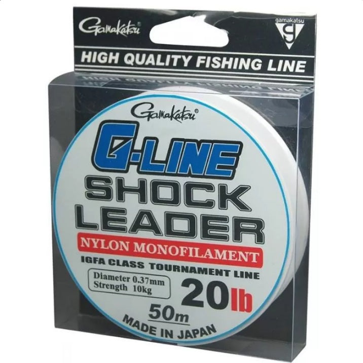 FIR MONOFILAMENT GAMAKATSU G-LINE SHOCK 0.47MM 50M