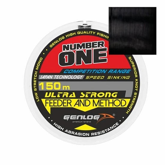 Fir Monofilament Genlog Number One Feeder And Method 150 M 0.18 Mm 9 Kg