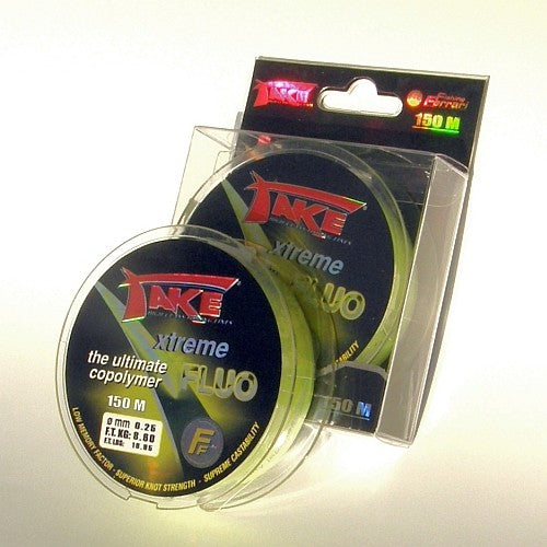 FIR MONOFILAMENT LINEAEFE TAKE XTREME FLUO 020MM/5,2KG 150M