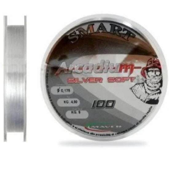 Fir Monofilament Maver Arcadium Silver Soft 100m 0.196mm
