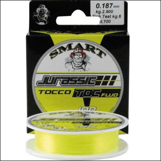 FIR MONOFILAMENT MAVER JURASSIC TOC FLUO 100M 0.128MM