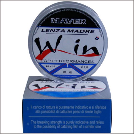 FIR MONOFILAMENT MAVER WIN LENZA MADRE 150M 0.16MM