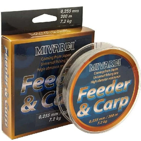 Fir Monofilament Mivardi Feeder Carp 0.255mm/200m/7.20kg