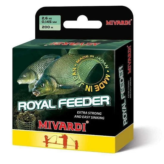 Fir Monofilament Mivardi Royal Feeder 0.205 Mm 200m 4.8kg